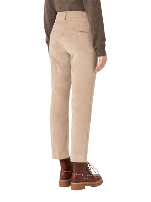 Pantalone crop in velluto di cotone wkdmarruca MAX MARA WEEKEND | 262513602204