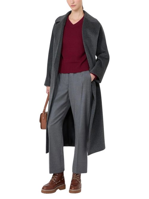 Pantalone in flanella di lana stretch wkdhateley MAX MARA WEEKEND | 262513604203