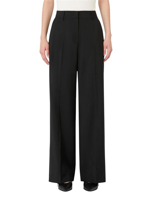 Pantalone palazzo in lana stretch wkdvisivo MAX MARA WEEKEND | 262513606102
