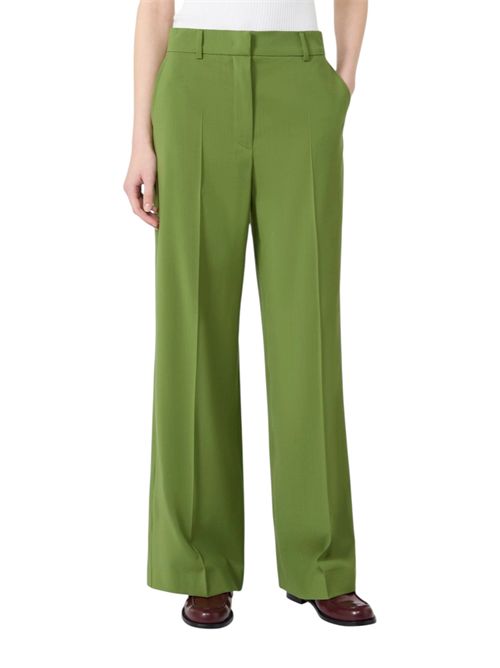Pantalone palazzo in lana stretch wkdvisivo MAX MARA WEEKEND | 262513606107