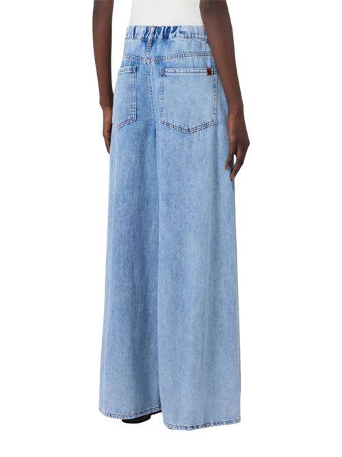 Jeans lungo in denim di cotone  wkdzattera MAX MARA WEEKEND | 262518603138