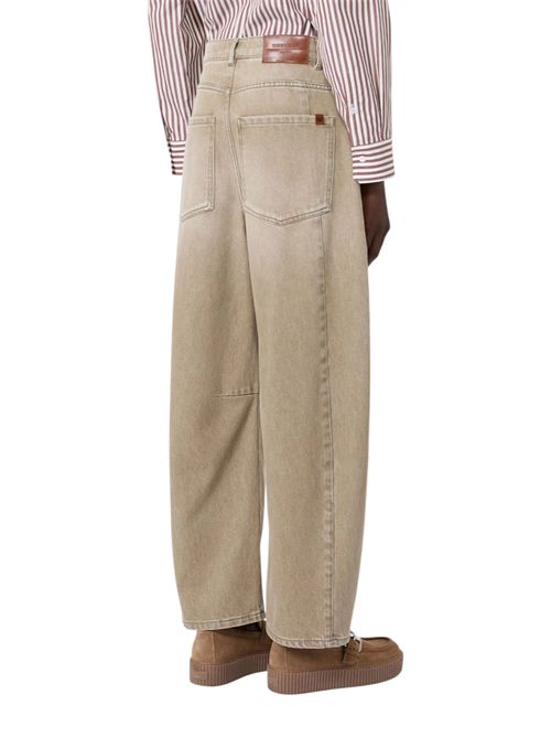 Jeans barrel leg in denim effetto used wkdarcadia MAX MARA WEEKEND | 262518606113