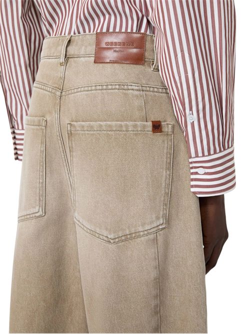 Jeans barrel leg in denim effetto used wkdarcadia MAX MARA WEEKEND | 262518606113