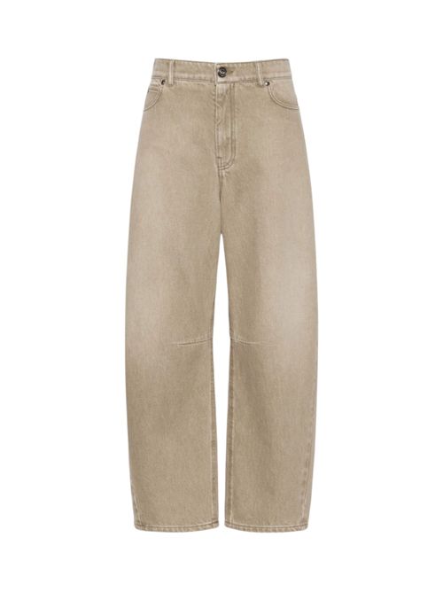 Jeans barrel leg in denim effetto used wkdarcadia MAX MARA WEEKEND | 262518606113