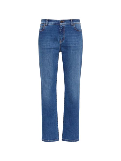 Jeans slim crop in denim stretch wkdlana MAX MARA WEEKEND | 262518607120