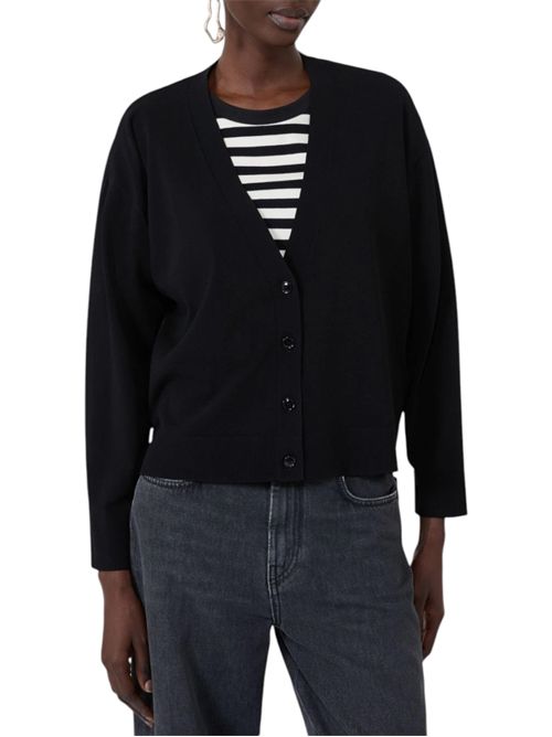 Cardigan a V in filato di viscosa  wkdboario MAX MARA WEEKEND | 262534602105