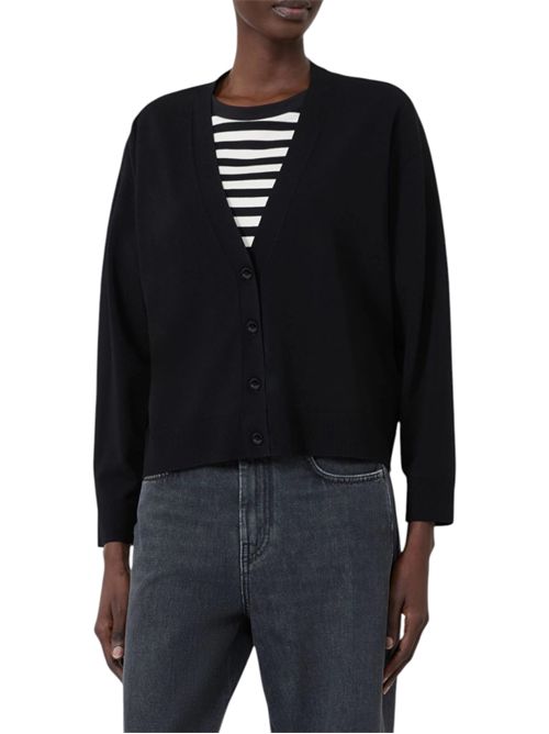 Cardigan a V in filato di viscosa  wkdboario MAX MARA WEEKEND | 262534602105