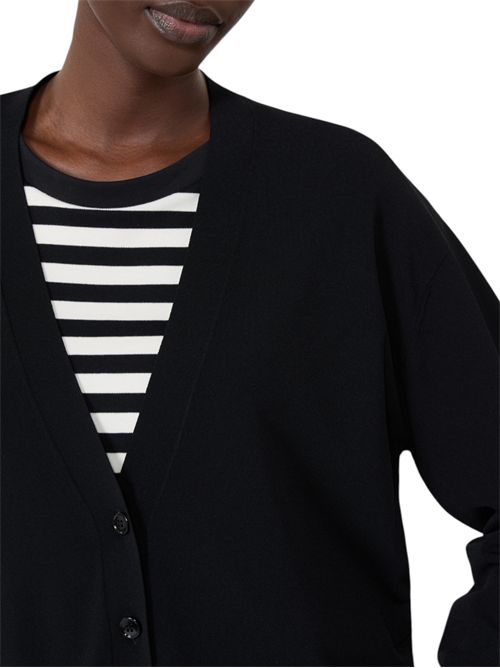 Cardigan a V in filato di viscosa  wkdboario MAX MARA WEEKEND | 262534602105