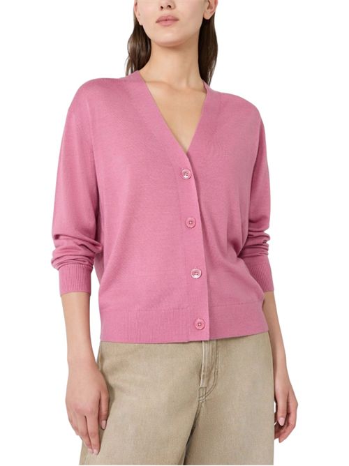Cardigan a V in lana, seta e cachemire wkdtorre MAX MARA WEEKEND | 262534603105