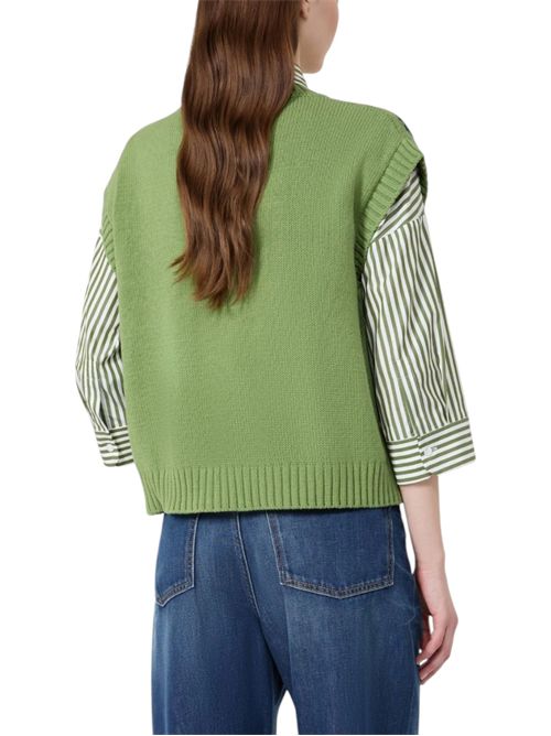 Gilet in misto cotone intarsiato wkdalamaro MAX MARA WEEKEND | 262535601110