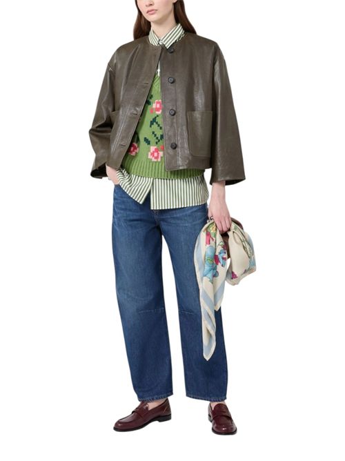 Gilet in misto cotone intarsiato wkdalamaro MAX MARA WEEKEND | 262535601110