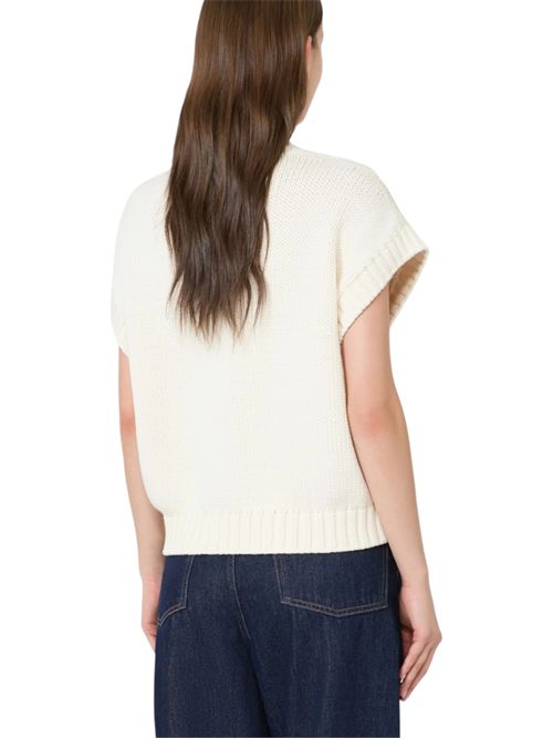 Gilet in filato di cotone wkdpascia MAX MARA WEEKEND | 262535603101