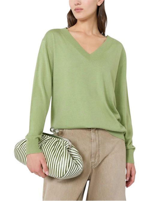 Maglia a V in lana, seta e cachemire  wkdtalamo MAX MARA WEEKEND | 262536612104