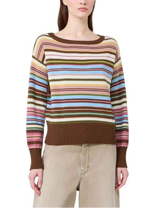 Maglia in filato di puro cotone wkdzinnia MAX MARA WEEKEND | 262536618116