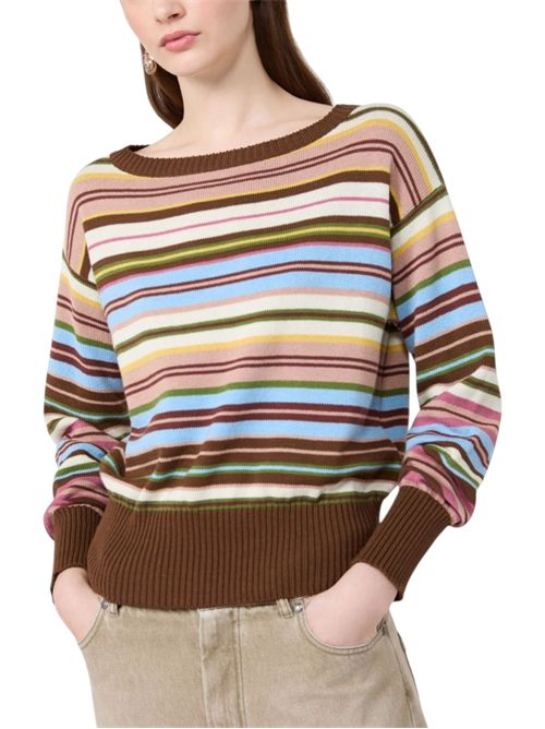 Maglia in filato di puro cotone wkdzinnia MAX MARA WEEKEND | 262536618116
