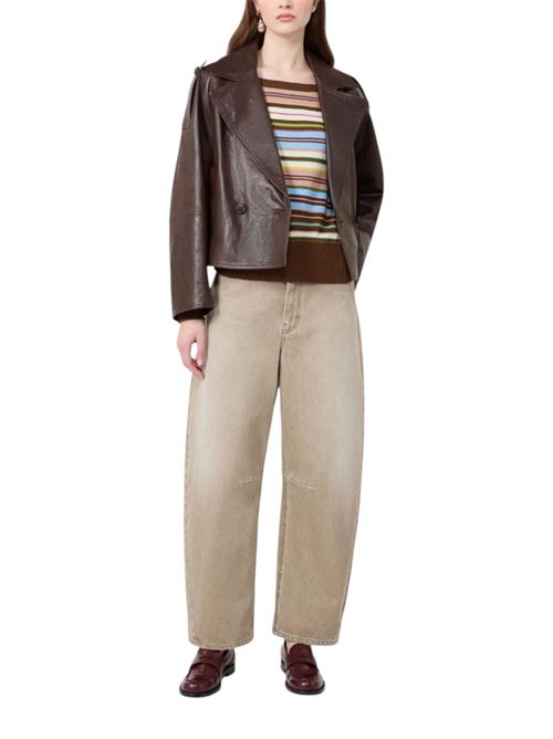 Maglia in filato di puro cotone wkdzinnia MAX MARA WEEKEND | 262536618116