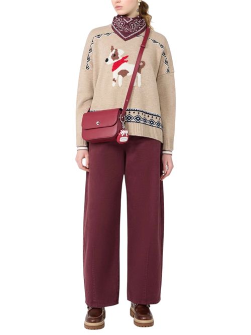 Maglia ampia in lana jacquard  wkdpavidi MAX MARA WEEKEND | 262536623208