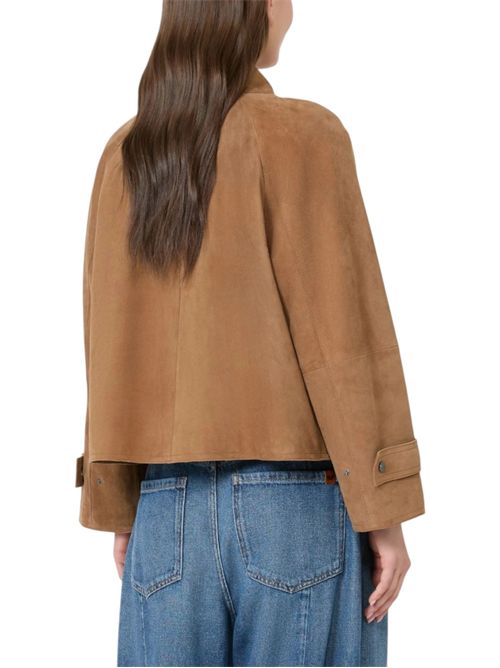 Giacca in morbido suede wkdabito MAX MARA WEEKEND | 262544606101