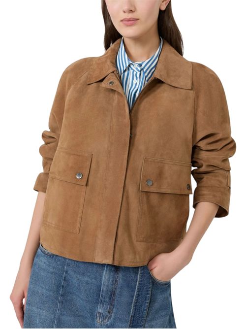 Giacca in morbido suede wkdabito MAX MARA WEEKEND | 262544606101