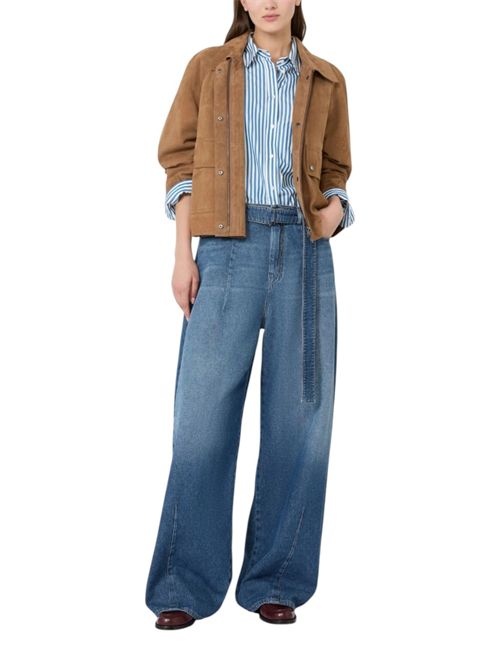 Giacca in morbido suede wkdabito MAX MARA WEEKEND | 262544606101