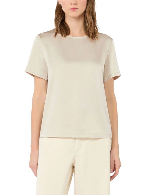 T-shirt girocollo in raso wkdgilbert MAX MARA WEEKEND | 262594604101