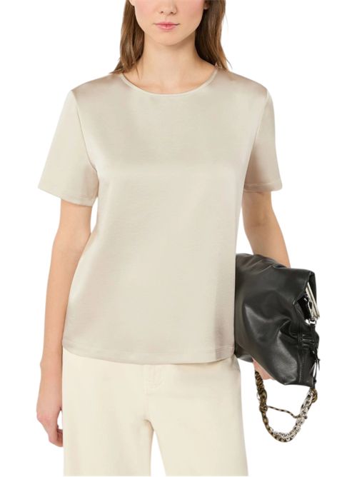 T-shirt girocollo in raso wkdgilbert MAX MARA WEEKEND | 262594604101