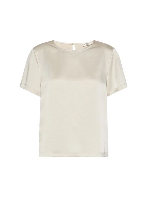T-shirt girocollo in raso wkdgilbert MAX MARA WEEKEND | 262594604101