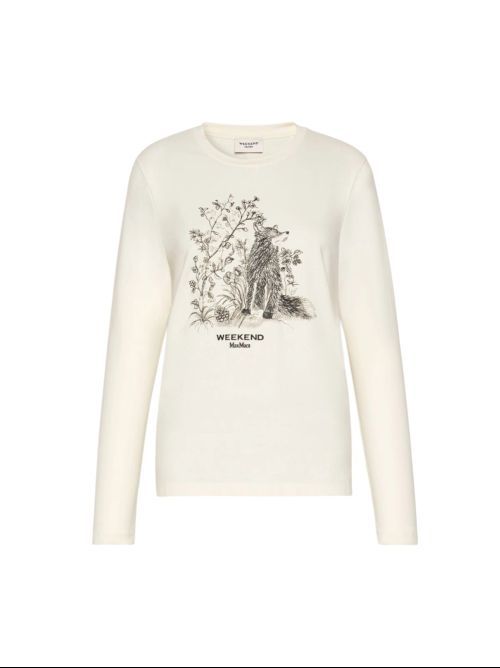 T-shirt a maniche lunghe in jersey wkdcestino MAX MARA WEEKEND | 262594604201