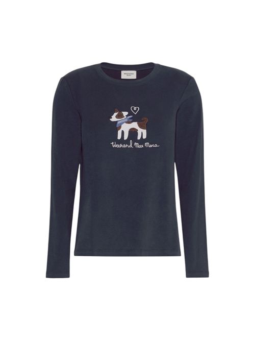 T-shirt a maniche lunghe in jersey wkdcestino MAX MARA WEEKEND | 262594604203