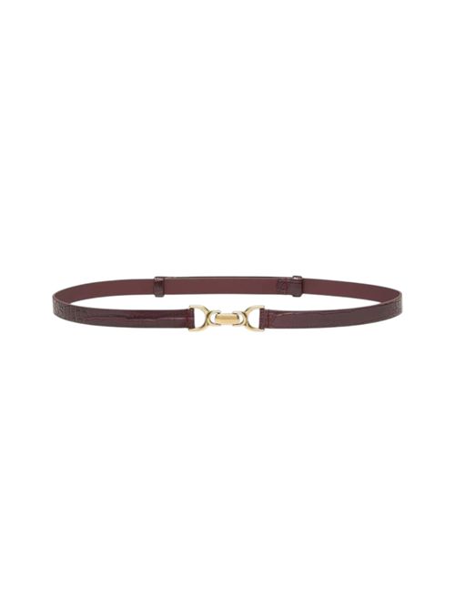 Cintura in pelle a stampa cocco pbasalice PENNYBLACK | 26215060754