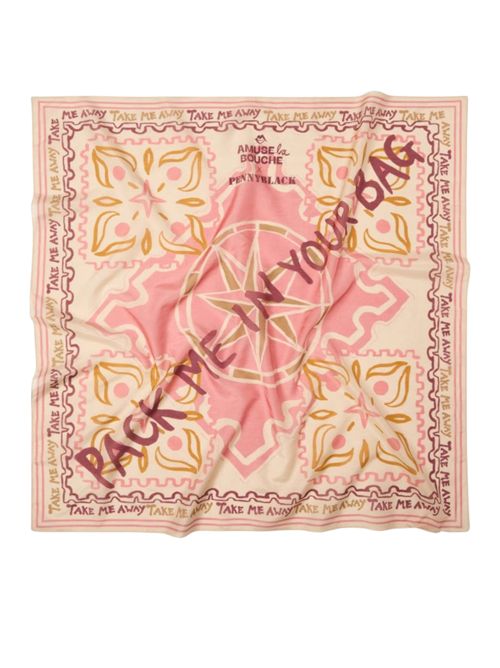 Foulard in cotone e seta  pbagazza PENNYBLACK | 26215460356