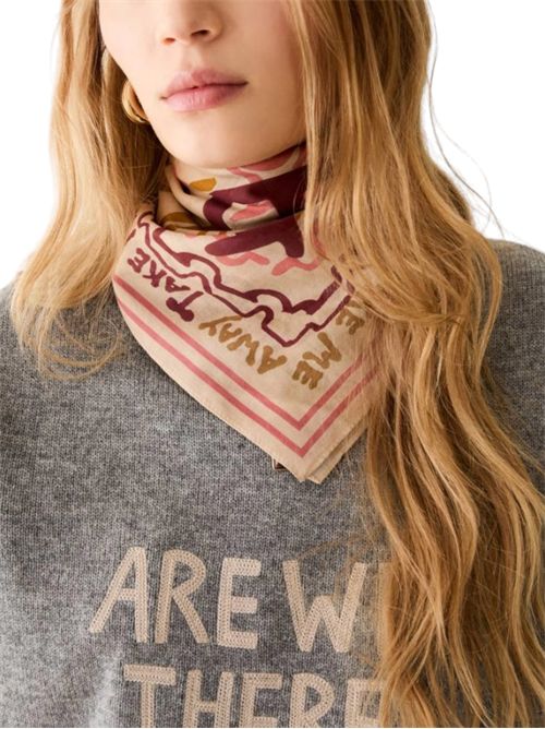 Foulard in cotone e seta  pbagazza PENNYBLACK | 26215460356