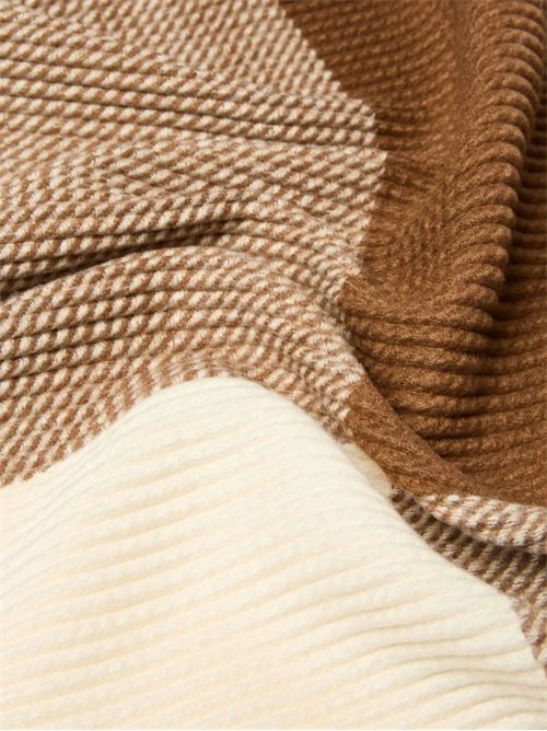 Stola plissé a blocchi di colore pbaabetone PENNYBLACK | 26215460452