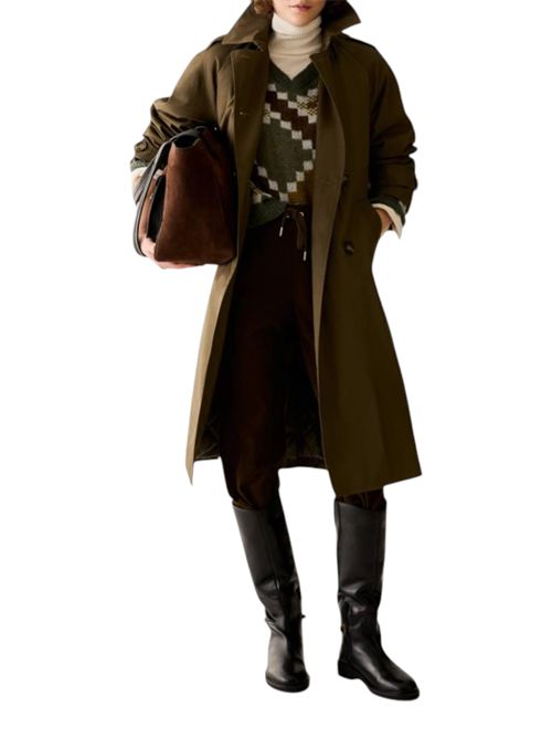 Trench in gabardine antigoccia pbbparty PENNYBLACK | 26210260232