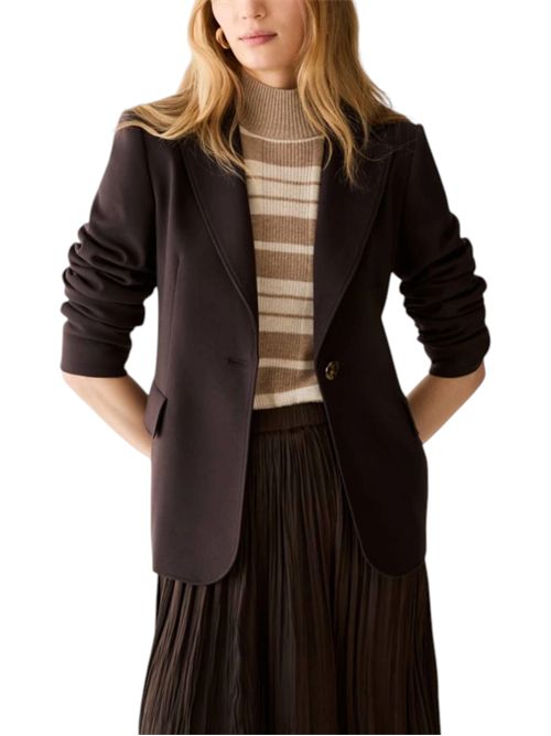 Blazer monopetto a un bottone pbbnebbie PENNYBLACK | 26210461335