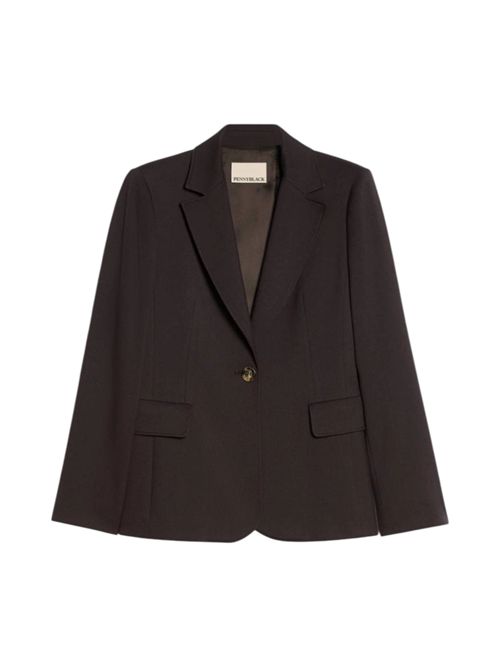 Blazer monopetto a un bottone pbbnebbie PENNYBLACK | 26210461335