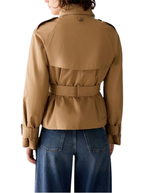 Cropped trench in gabardine pbbquiete PENNYBLACK | 26210860931