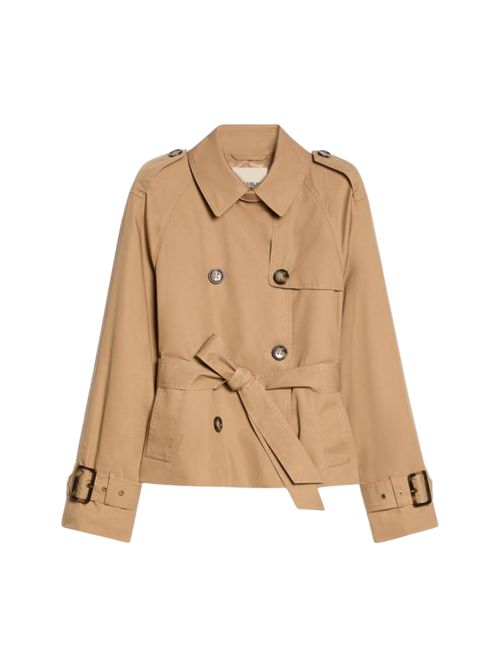 Cropped trench in gabardine pbbquiete PENNYBLACK | 26210860931