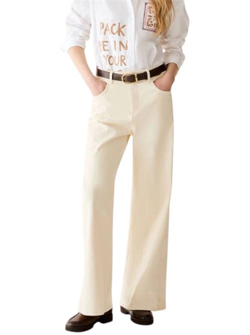 Pantaloni wide leg con ricami pbbmoli PENNYBLACK | 26211363231