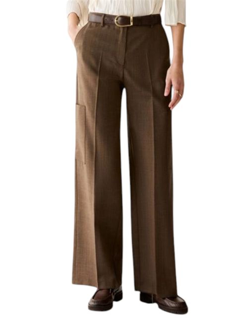 Pantaloni cargo in pura lana  pbbfeluca PENNYBLACK | 26211363835