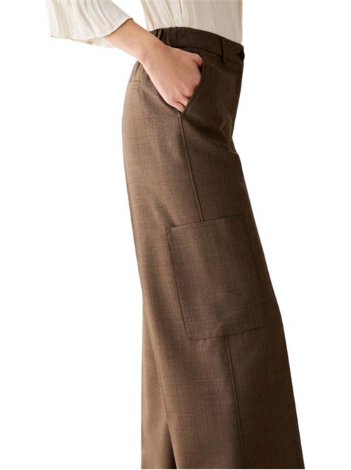 Pantaloni cargo in pura lana  pbbfeluca PENNYBLACK | 26211363835