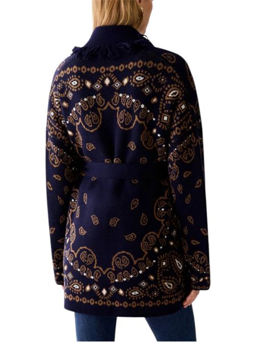 Cardigan jacquard con frange pbbarmonioso PENNYBLACK | 26213460732