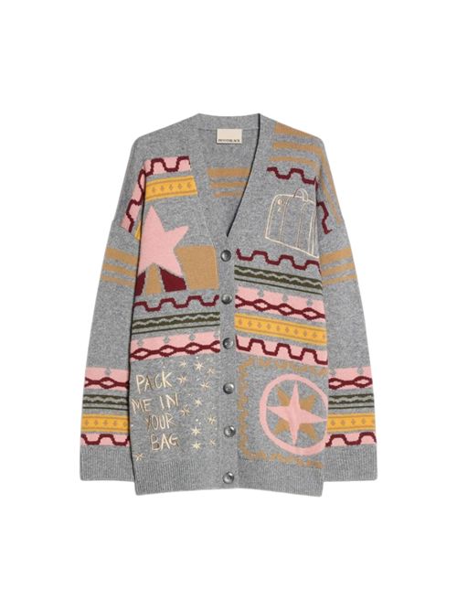 Cardigan jacquard con ricami pbbpavido PENNYBLACK | 26213461134