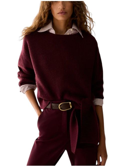 Maglia in blend di lana con nodo pbbbis PENNYBLACK | 26213660835