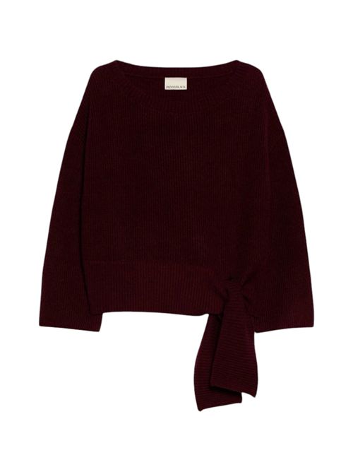 Maglia in blend di lana con nodo pbbbis PENNYBLACK | 26213660835