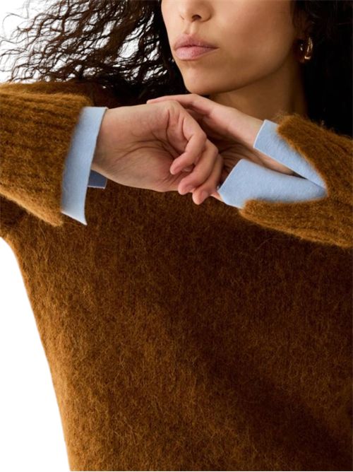 Maglia girocollo in alpaca pbbemiro PENNYBLACK | 26213663933