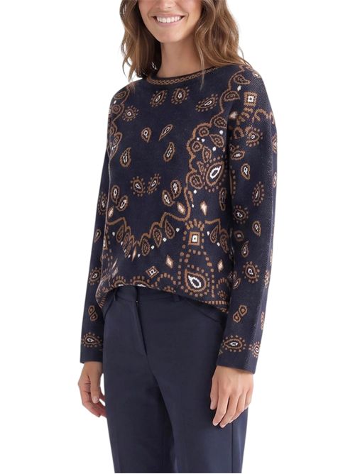 Maglia jacquard a motivi paisley  pbbsamba PENNYBLACK | 26213665232
