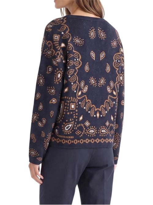 Maglia jacquard a motivi paisley  pbbsamba PENNYBLACK | 26213665232