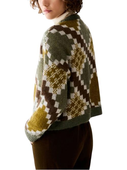 Maglia jacquard in mohair blend pbbvicolo PENNYBLACK | 26213665931