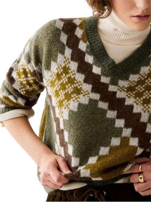Maglia jacquard in mohair blend pbbvicolo PENNYBLACK | 26213665931